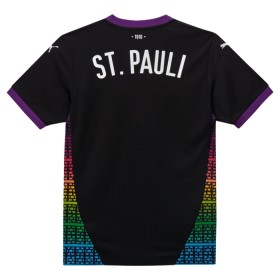 Jalkapallo Peliasut St Pauli Kolmas Pelipaita 2024-25 Lyhythihainen